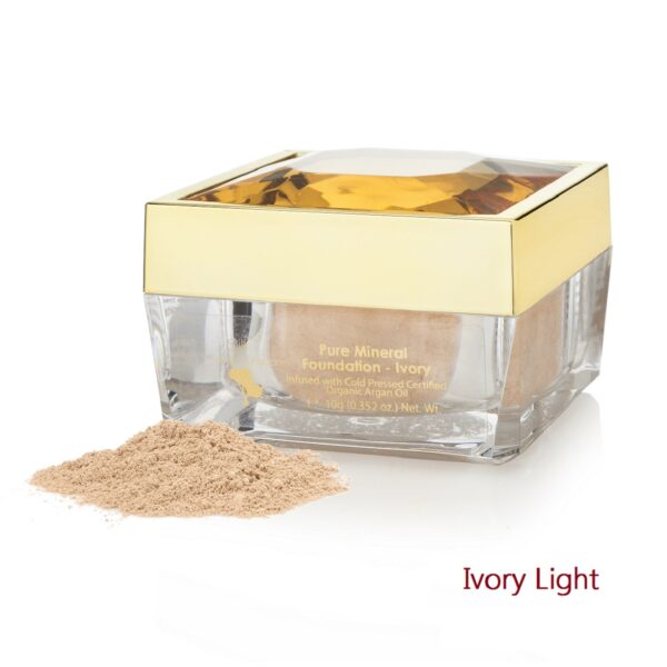 Silk oil of morocco Argan Powder Foundation – mineraalipuuteri 10g Ivory