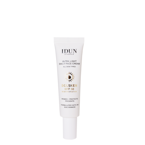 Idun Ultra Light Daily Face Cream Solsken 30 ml IDUN Minerals